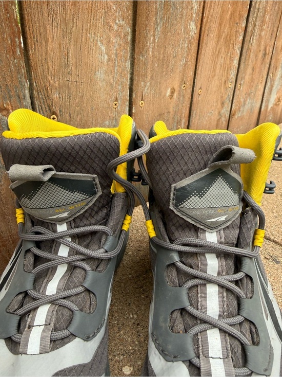Altra Ego Men’s Lone Peak Gray All Weather Mid Trail Shoes Boots Size 7 40 main image 12